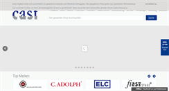 Desktop Screenshot of castinfo.de