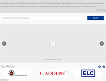 Tablet Screenshot of castinfo.de